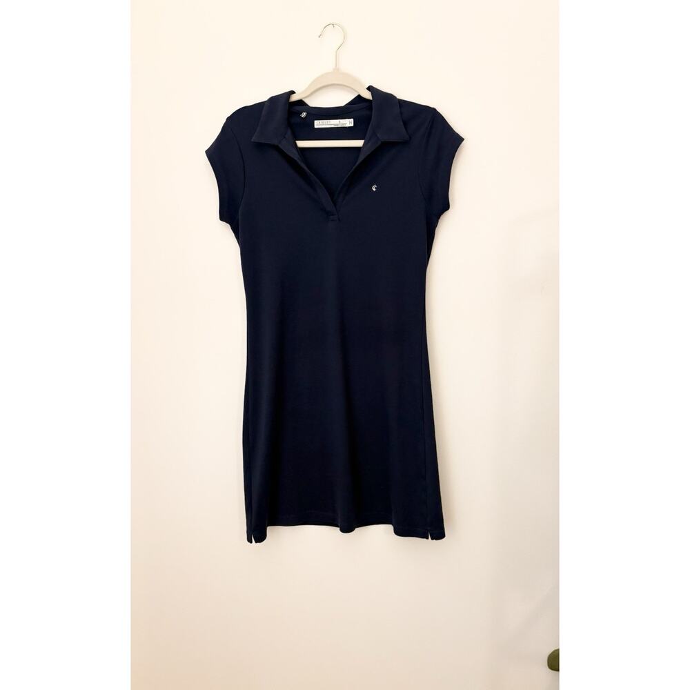 Criquet Women’s Navy Polo Dress Cotton Austin TX Size S USA Preppy - Picture 5 of 10